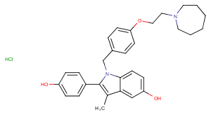 Bazedoxifene hydrochloride图片