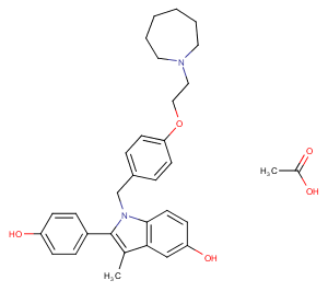 Bazedoxifene acetateͼƬ