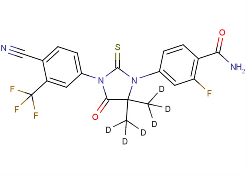 N-desmethyl Enzalutamide D6ͼƬ