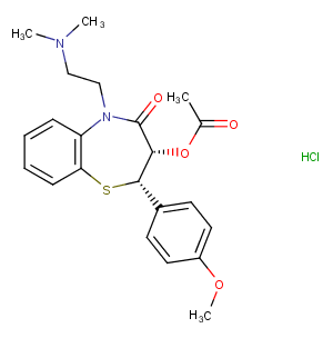 Diltiazem hydrochloride图片