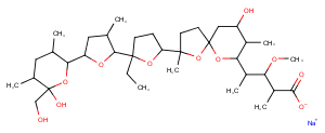 Monensin sodium salt图片