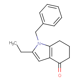 1-benzyl-2-ethyl-4,5,6,7-tetrahydro-1H-indol-4-oneͼƬ