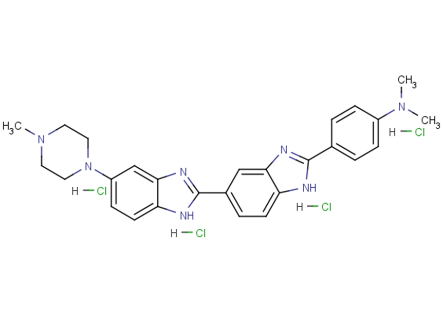 Hoechst 34580 tetrahydrochloride图片