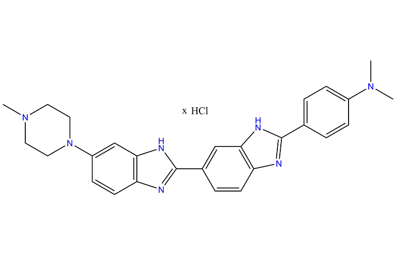 Hoechst 34580 xHCl(23555-00-2(free base)图片