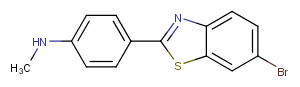 4-(6-Bromo-2-benzothiazolyl)-N-methylbenzenamineͼƬ