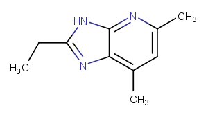 2-Ethyl-5,7-dimethyl-3H-imidazo[4,5-b]pyridineͼƬ