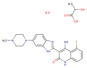 Dovitinib lactate hydrate图片