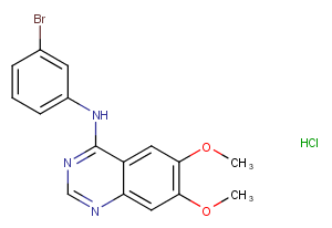 PD153035 hydrochloride图片