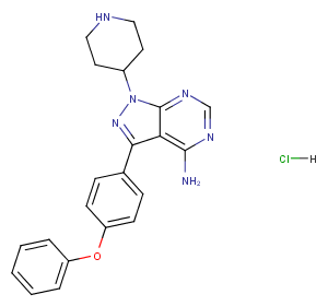 N-piperidine Ibrutinib hydrochloride图片