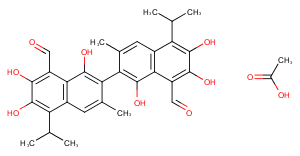 (R)-(-)-Gossypol acetic acidͼƬ