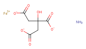 Ammonium iron(III)citrate图片