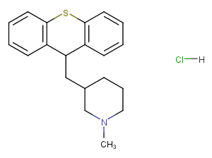 Metixene hydrochloride图片