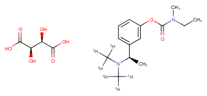 (S)-Rivastigmine D6 tartrate图片