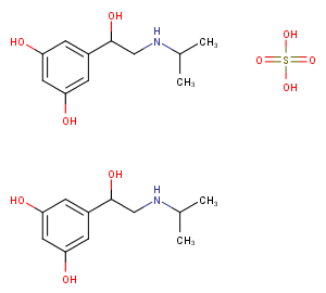 Metaproterenol hemisulfate图片