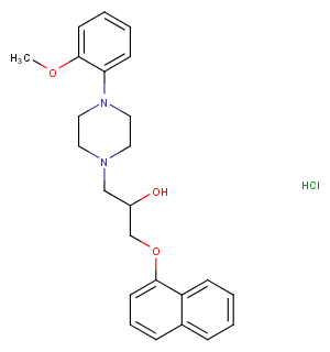 Naftopidil hydrochloride图片