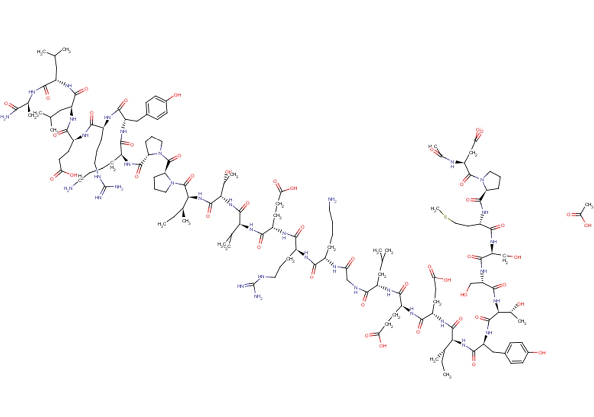 Acetyl-Calpastatin(184-210)(human)acetate图片