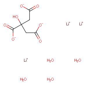 Citric acid trilithium salt tetrahydrateͼƬ