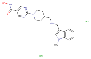 Quisinostat dihydrochloride图片