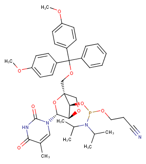 DMTr-LNA-5MeU-3-CED-phosphoramiditeͼƬ