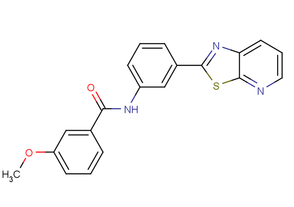 Benzamide,3-methoxy-N-(3-thiazolo[5,4-b]pyridin-2-ylphenyl)ͼƬ