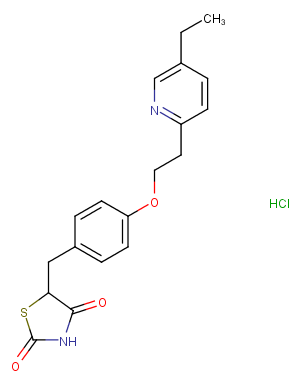 Pioglitazone hydrochloride图片