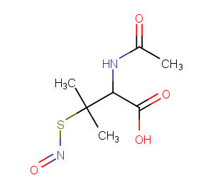 S-Nitroso-N-acetyl-DL-penicillamineͼƬ