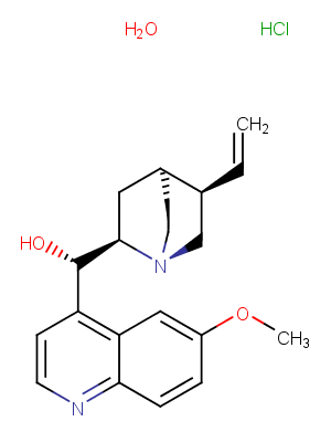 Quinidine hydrochloride monohydrate图片