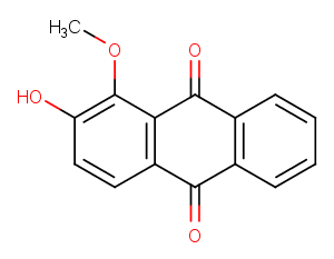 2-Hydroxy-1-methoxyanthraquinoneͼƬ