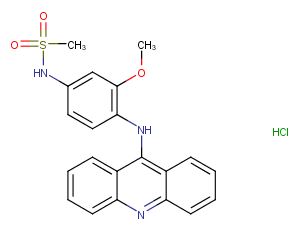 Amsacrine hydrochlorideͼƬ