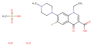 Pefloxacin Mesylate DihydrateͼƬ