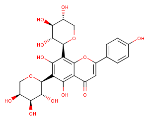 Apigenin6-C--L-arabinopyranosyl-8-C--D-xylopyranosideͼƬ