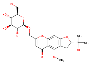 Prim-O-glucosylcimifuginͼƬ