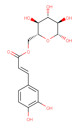 6-O-(E)-CaffeoylglucopyranoseͼƬ