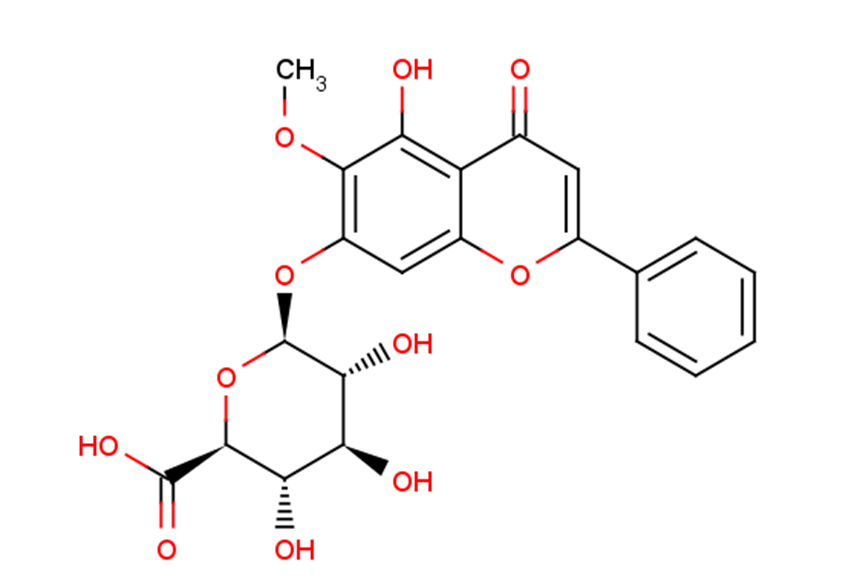 Oroxylin A-7-O-glucuronideͼƬ