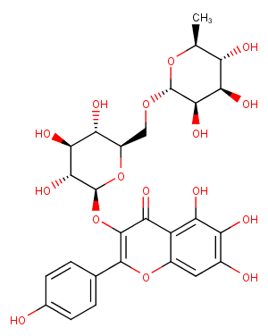 5,6,7,4'-Tetrahydroxyflavonol 3-O-rutinosideͼƬ