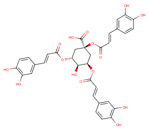 1,3,5-Tricaffeoylquinic acid图片