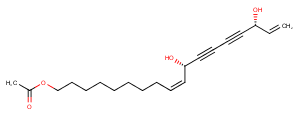 1-Acetoxy-9,17-octadecadiene-12,14-diyne-11,16-diolͼƬ