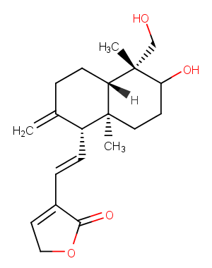 14-Deoxy-11,12-didehydroandrographolideͼƬ