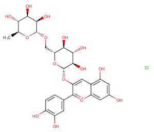 Keracyanin chloride图片