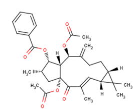 5,15-Diacetyl-3-benzoyllathyrol图片