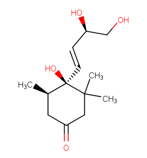 6,9,10-Trihydroxy-7-megastigmen-3-oneͼƬ