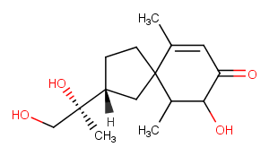 3,11,12-Trihydroxyspirovetiv-1(10)-en-2-oneͼƬ