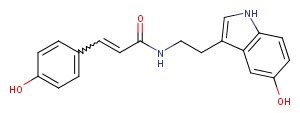 N-(p-Coumaroyl)SerotoninͼƬ