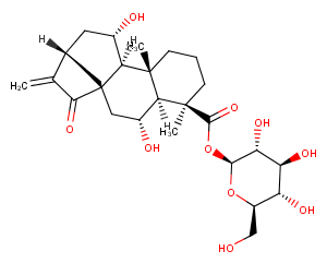 ent-6,11-Dihydroxy-15-oxo-16-kauren-19-oic acid beta-D-glucopyranosyl esterͼƬ