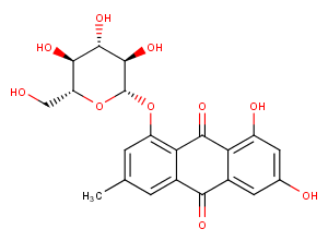 Emodin-1-O--D-glucopyranosideͼƬ