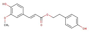 p-Hydroxyphenethyl trans-ferulateͼƬ