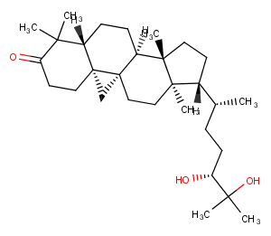 24,25-Dihydroxycycloartan-3-oneͼƬ