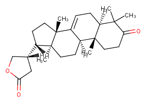 3-Oxo-24,25,26,27-tetranortirucall-7-en-23,21-olideͼƬ