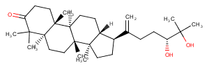 24,25-Dihydroxydammar-20-en-3-oneͼƬ