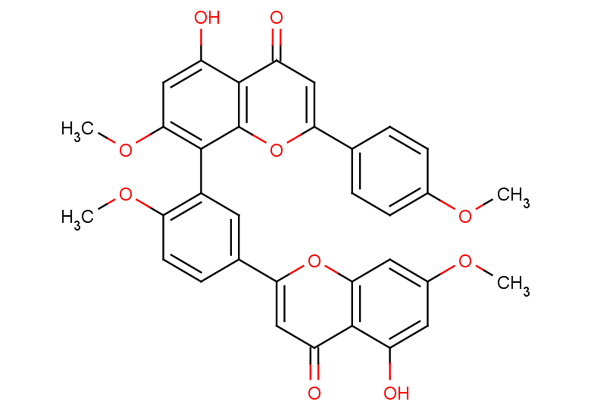 7''-O-Methylsciadopitysin图片